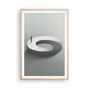 Plakát v rámu světlý dub - To pochopíš - 61x91 cm