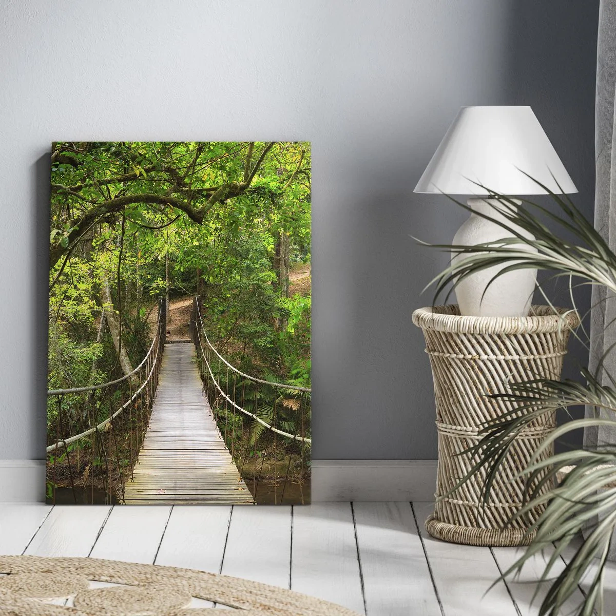 Obraz na plátně - Protože na zahradě rostou popínavé rostliny - 50x70 cm