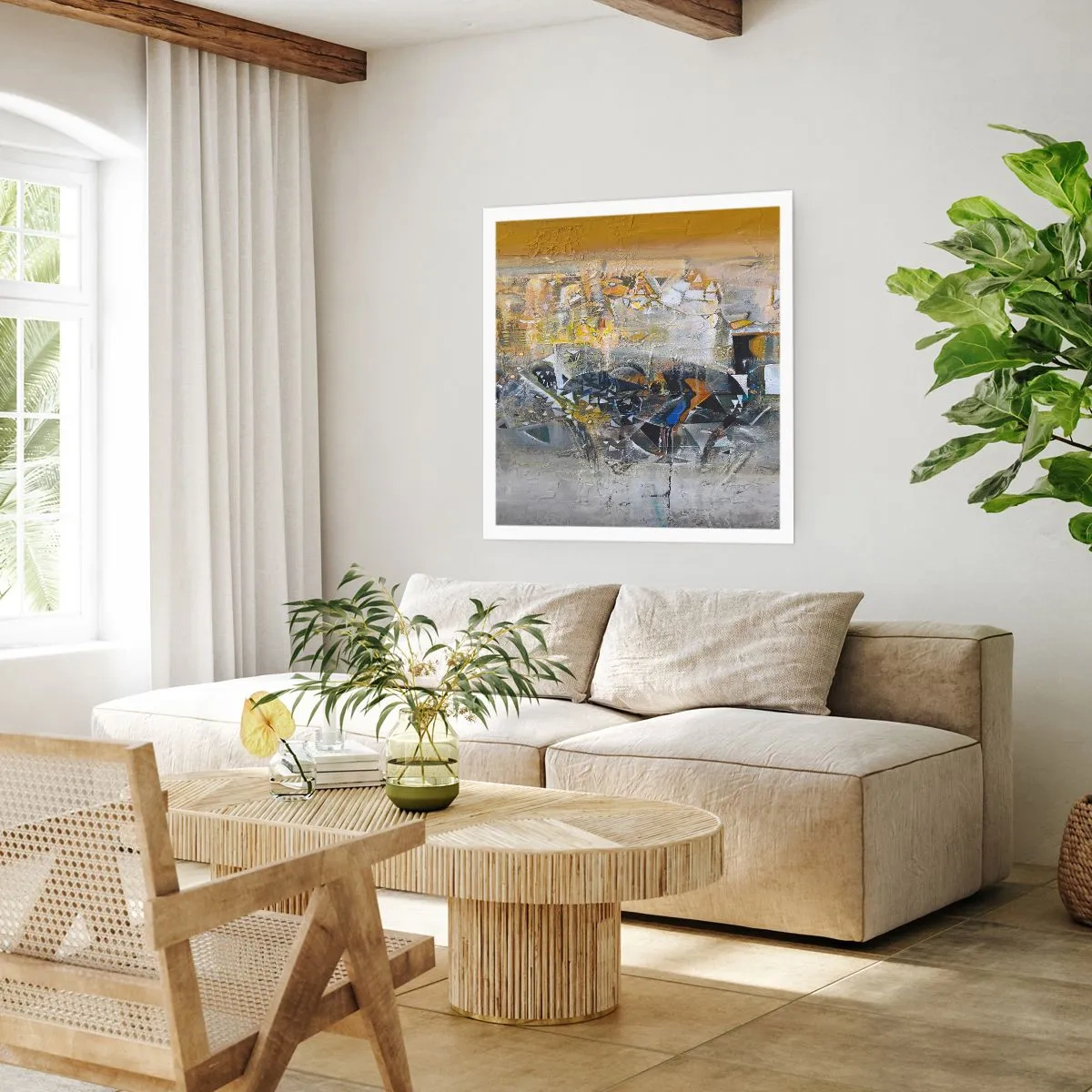 Plakát - Všechno se podaří - 50x50 cm