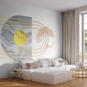 Fototapeta Standard Eco - Jas a zářivost - Abstrakce, Kus, Grafika - 200x140 cm