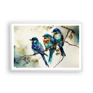 Plakát v bílém rámu - Urazil se? - 91x61 cm