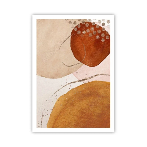 Plakát - Zaoblení a pohyb - 70x100 cm