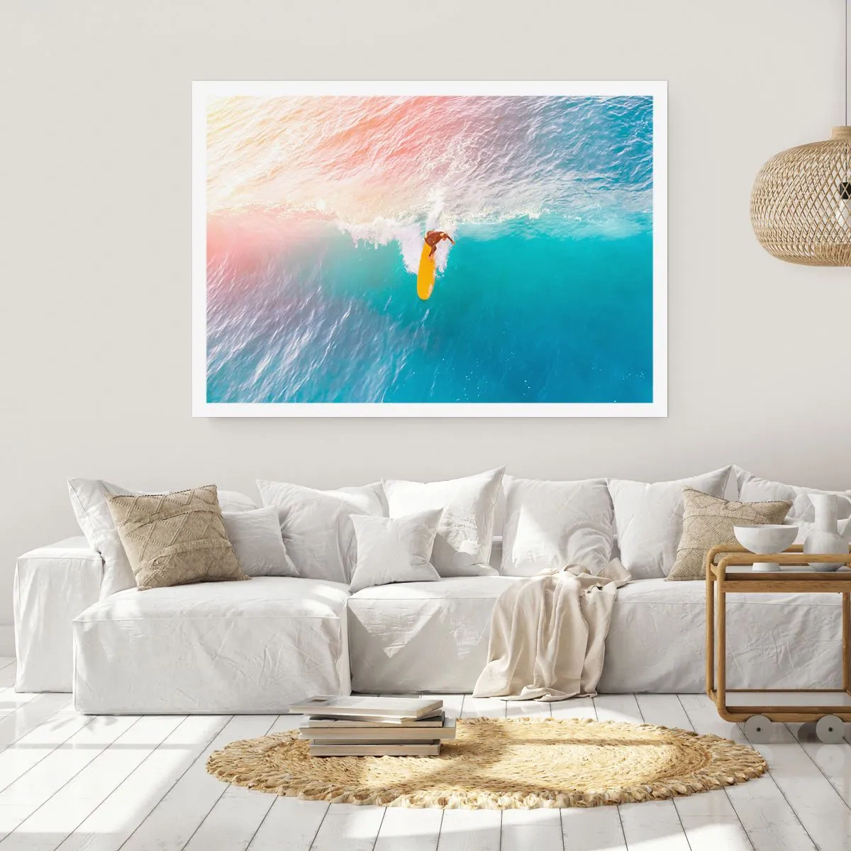 Plakát - Oceanický jezdec - 50x40 cm