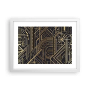 Plakát v bílém rámu - Koncepty, nápady, plány - 40x30 cm