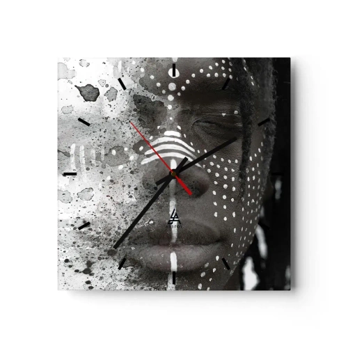 Nástěnné hodiny - Objev původního ducha - 40x40 cm