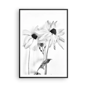 Plakát v černém rámu - Nikdo nechce být sám - 70x100 cm