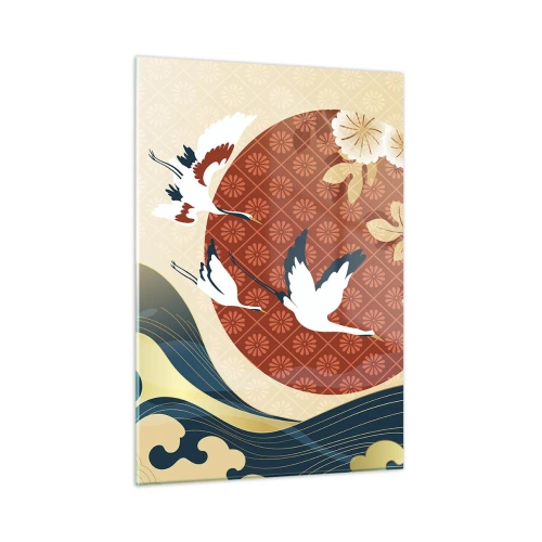 Obraz na skle - Japonská pohádka - 50x70 cm