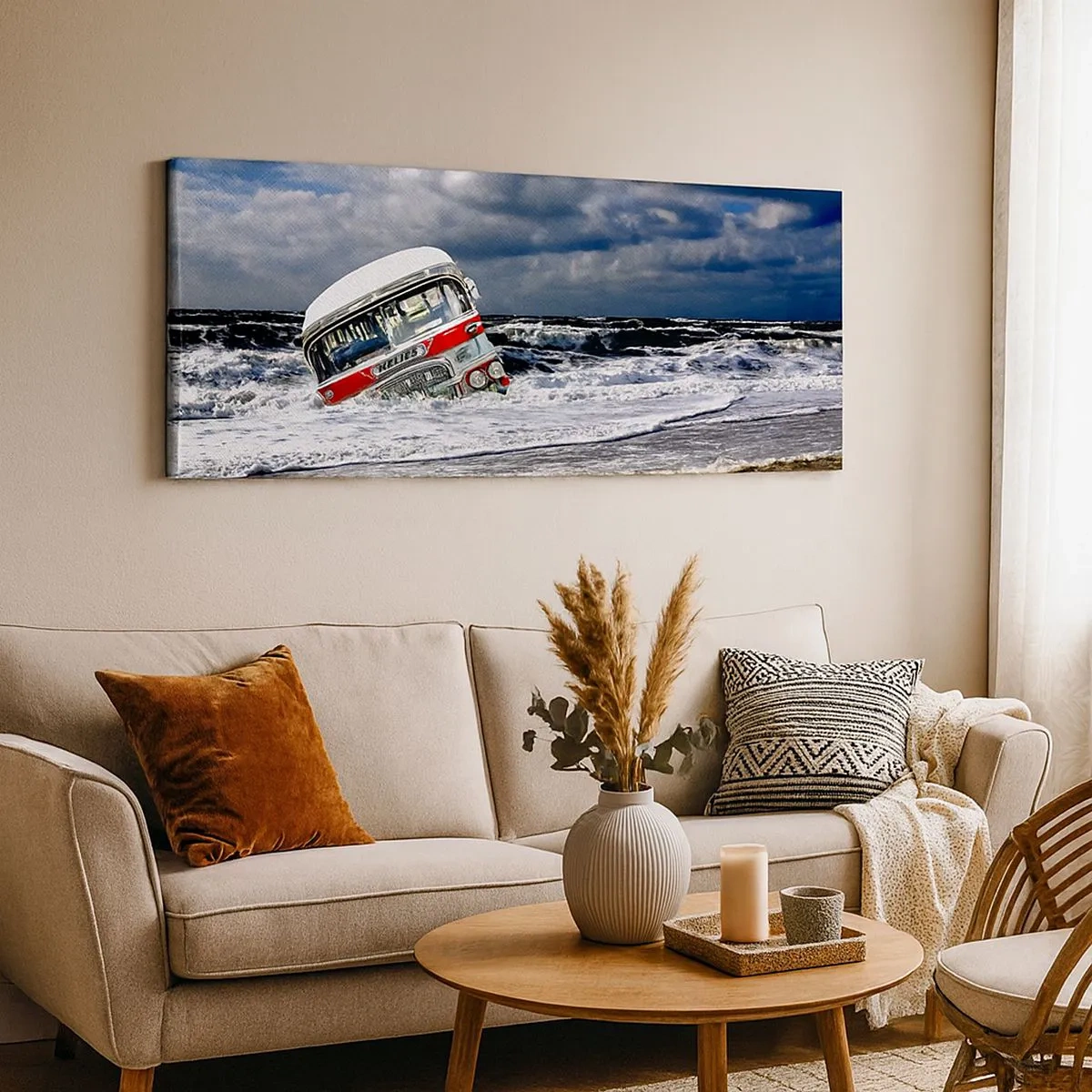 Obraz na plátně - A čemu se divíš? - 100x40 cm