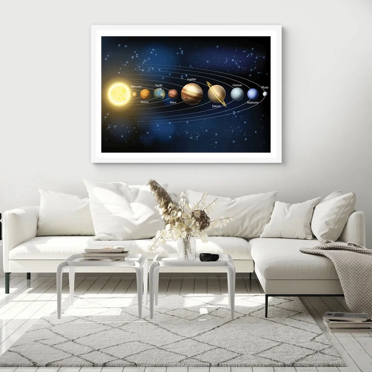 Plakát v bílém rámu - Jedna z deseti - 91x61 cm