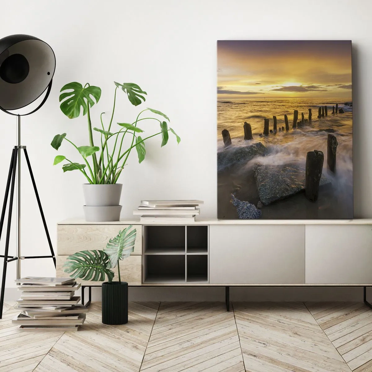 Obraz na plátně - Drsná krása Baltského moře - 50x70 cm