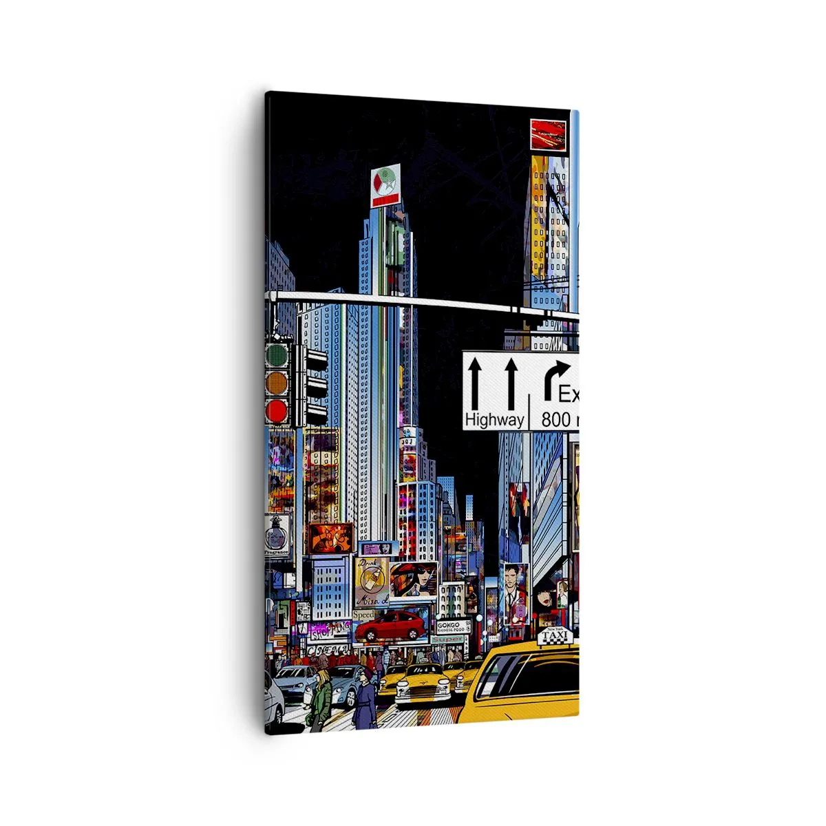 Obraz na plátně - Komiksová velká noc - 55x100 cm