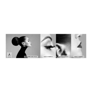Vzor Fototapety Samolepicí Deluxe Sticker - Moderní Nefertiti - Žena, Účes, Modelka - 100x30 cm