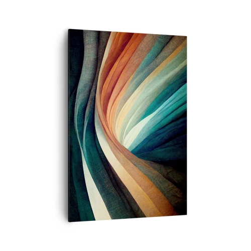 Obraz na plátně - Utkané z barev - 70x100 cm