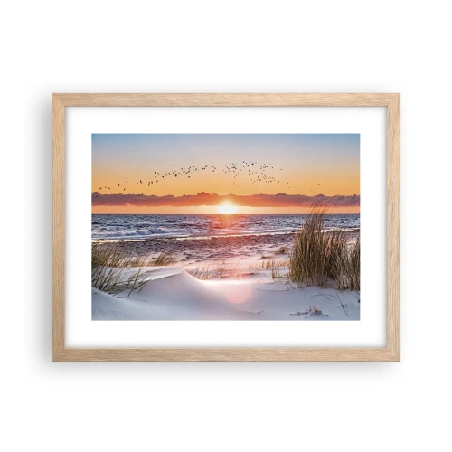 Plakát v rámu světlý dub - Horizontální krajina - 40x30 cm