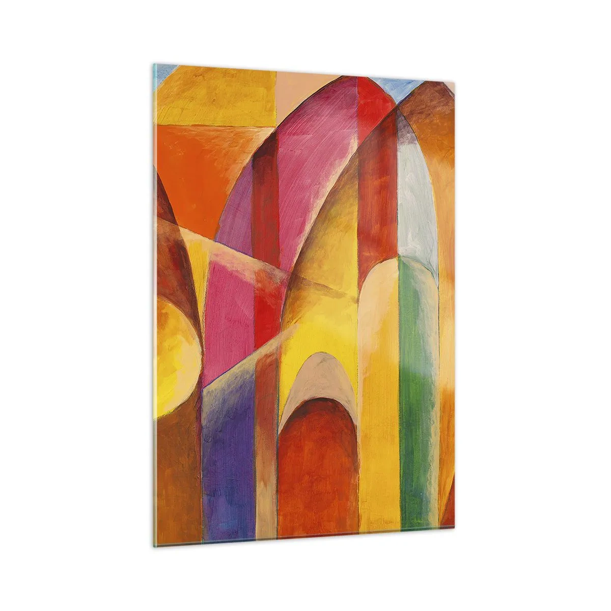 Obraz na skle - Katedrála slunce - 50x70 cm