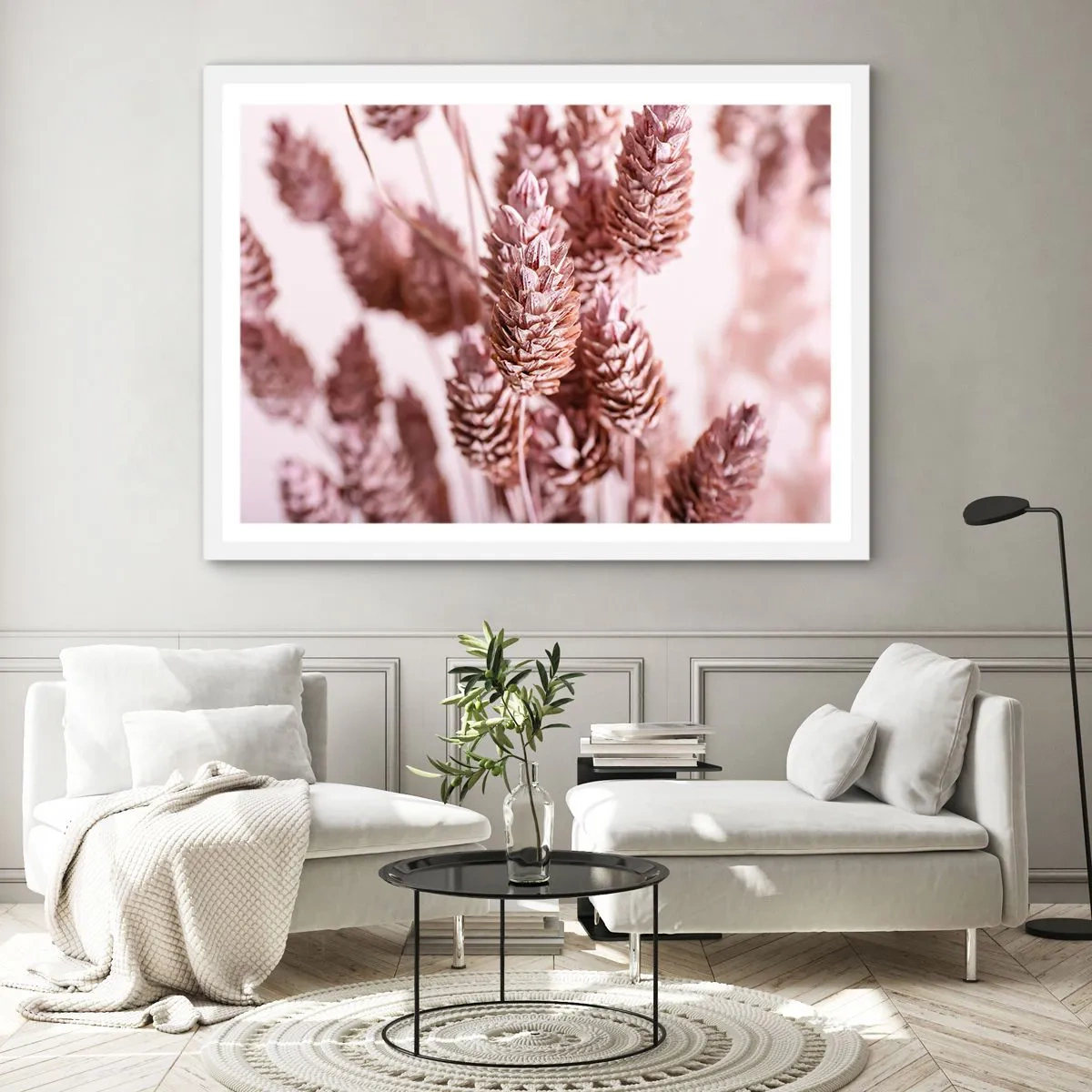 Plakát v bílém rámu - Zdánlivě nenápadné - 100x70 cm