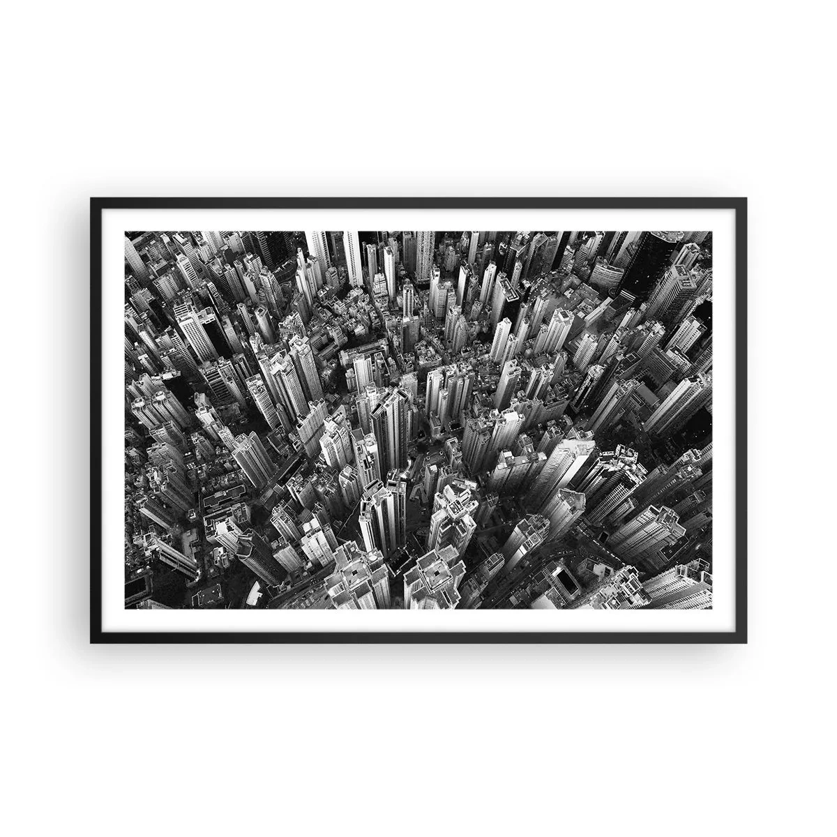 Plakát v černém rámu - Stále výš a výš - 91x61 cm