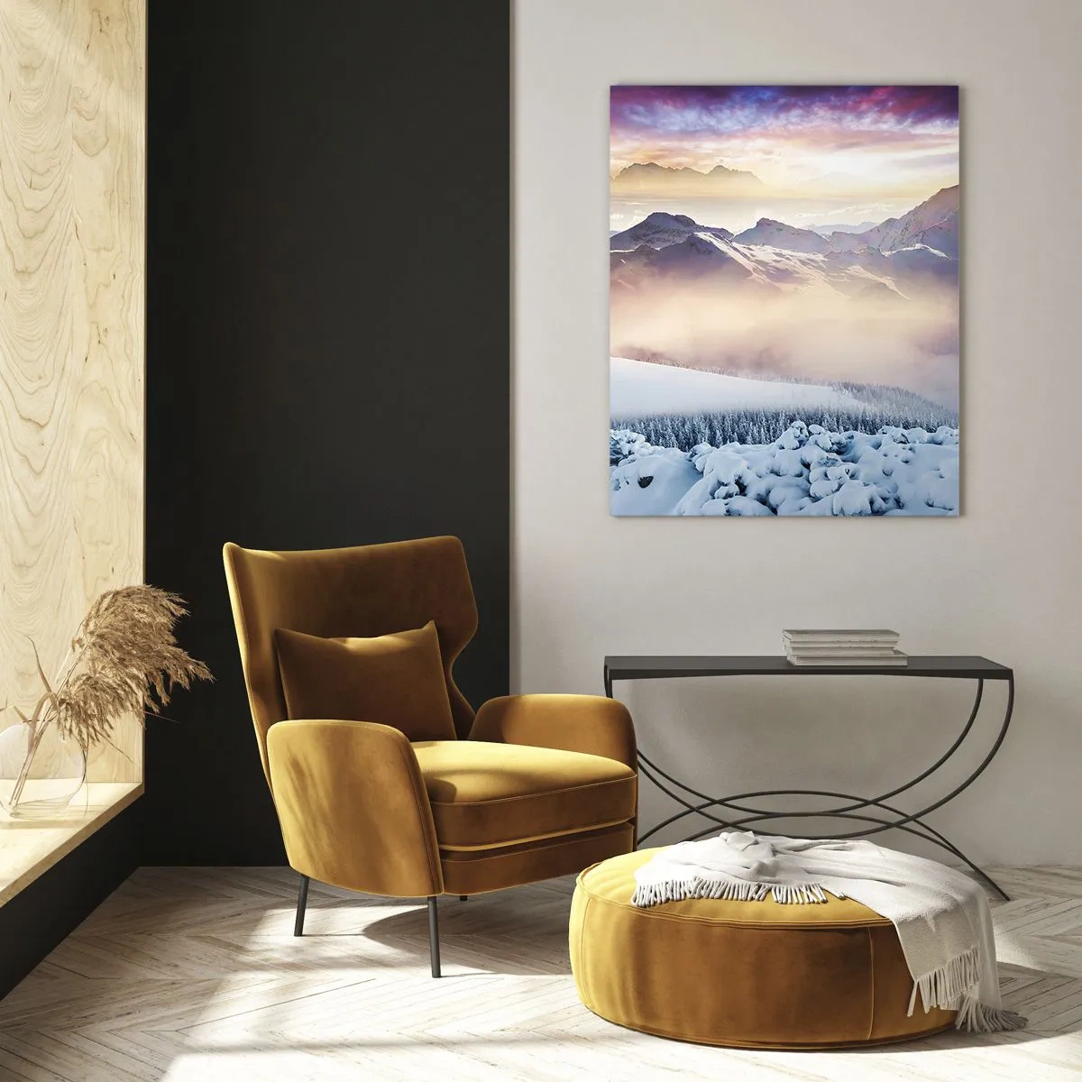 Obraz na skle - Síla a čistota přírody - 50x70 cm