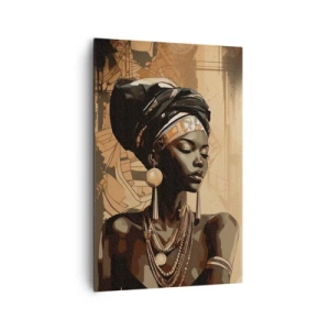 Obraz na plátně - Africký majestát - 80x120 cm