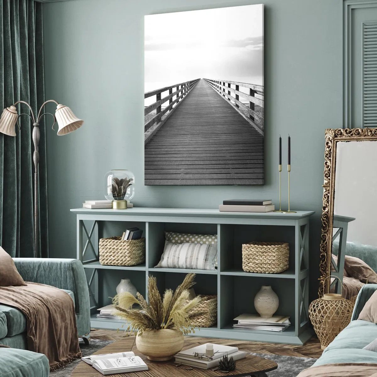 Obraz na plátně - Do dálky… - 55x100 cm