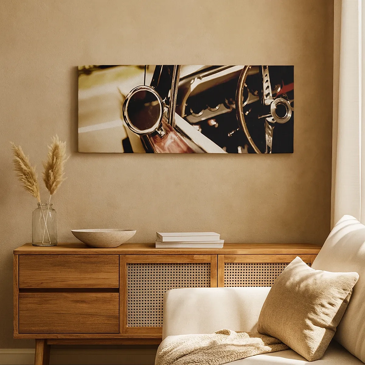 Obraz na plátně - Auto s duší - 30x30 cm