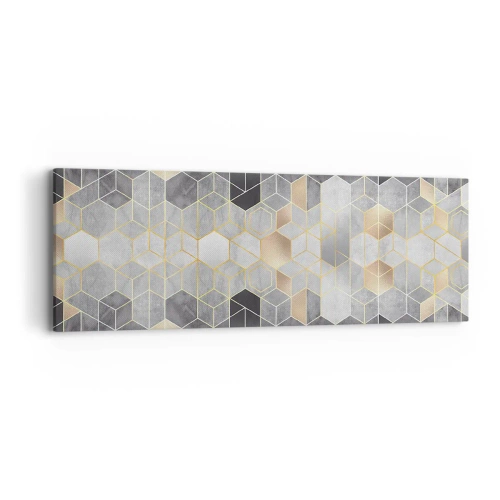 Obraz na plátně - Diamantová kompozice - 90x30 cm