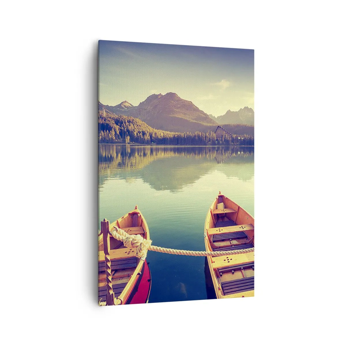 Obraz na plátně - Žít podle jejich zákonů - 80x120 cm