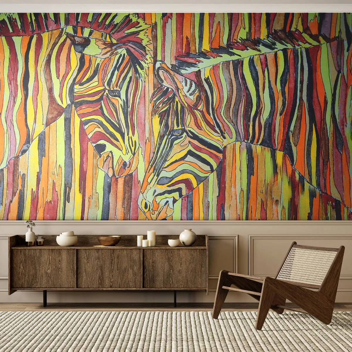 Fototapeta Premium Canvas - Takže ty taky… - Abstrakce, Žebra, Kus - 200x140 cm