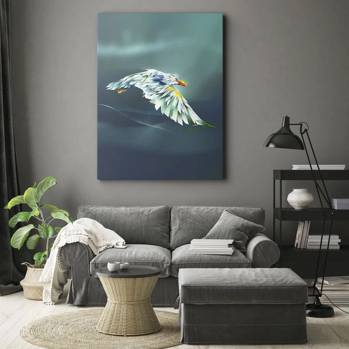 Obraz na plátně - Orlí síla tvých letů - 50x70 cm