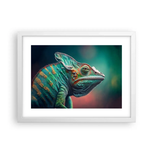 Plakát v bílém rámu - Vidíš mě? To není dobré… - 40x30 cm