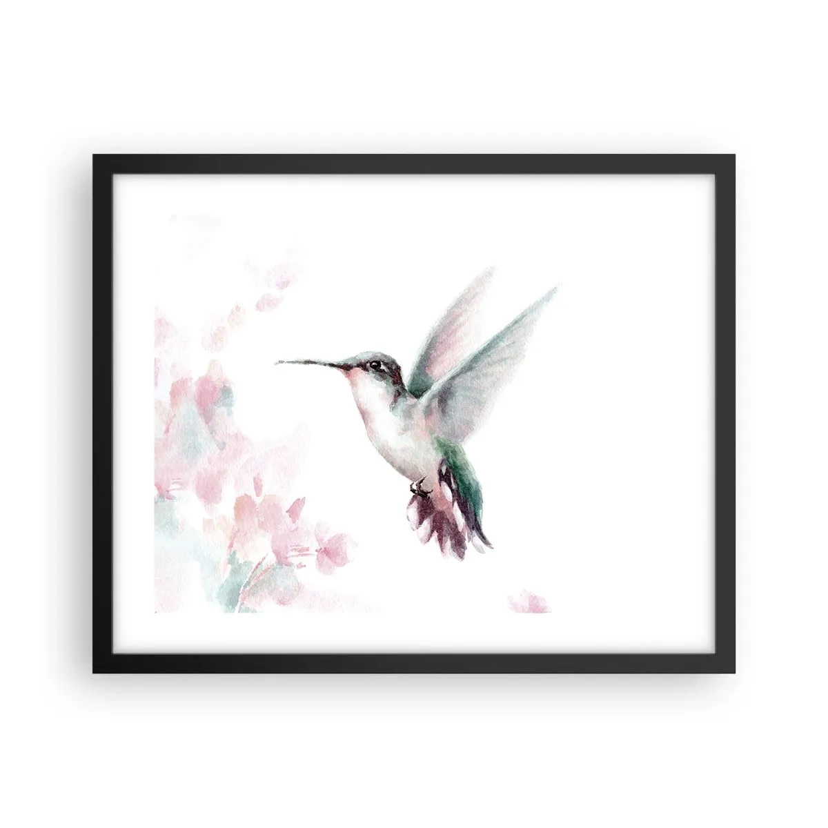 Plakát v černém rámu - Mávání - 50x40 cm