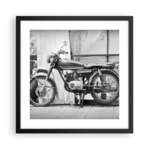 Plakát v černém rámu - Klasika nade vše - 40x40 cm