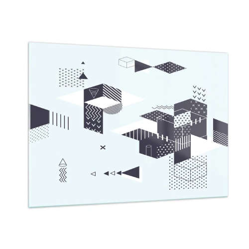 Obraz na skle - V duši matematika - 100x70 cm