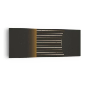 Obraz na plátně - Prozkoumat temnotu - 140x50 cm