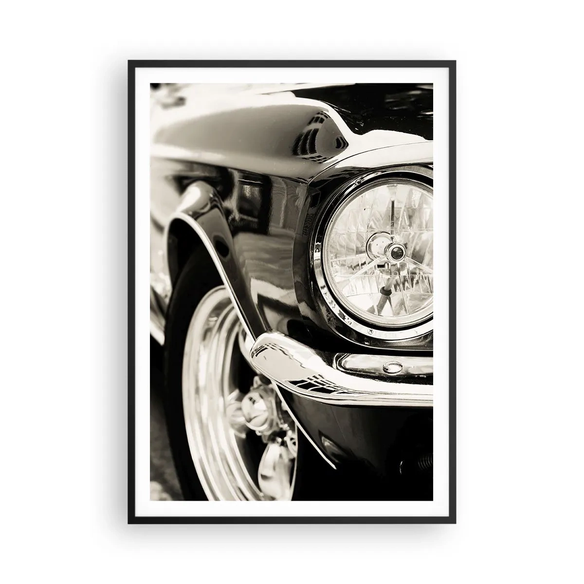 Plakát v černém rámu - Nepomíjející lesk - 70x100 cm
