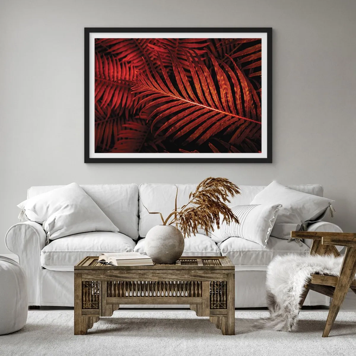 Plakát v černém rámu - Žár života - 100x70 cm