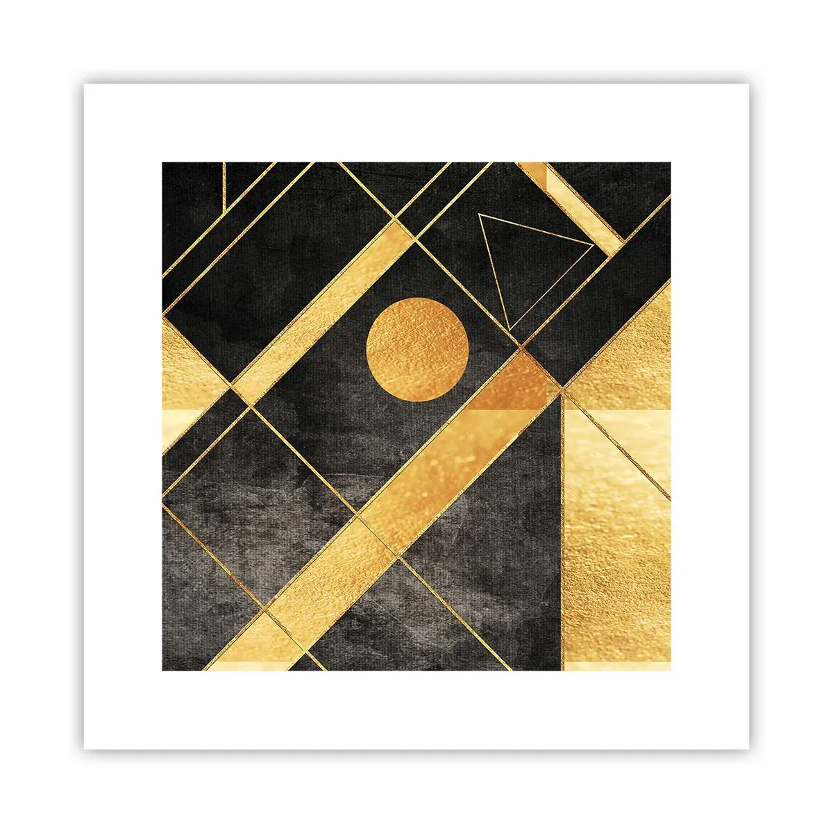 Plakát - Slunce pouště - 30x30 cm