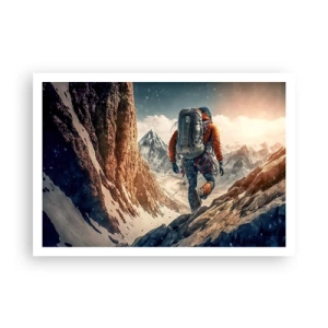 Plakát - Osamělý bojovník - 100x70 cm