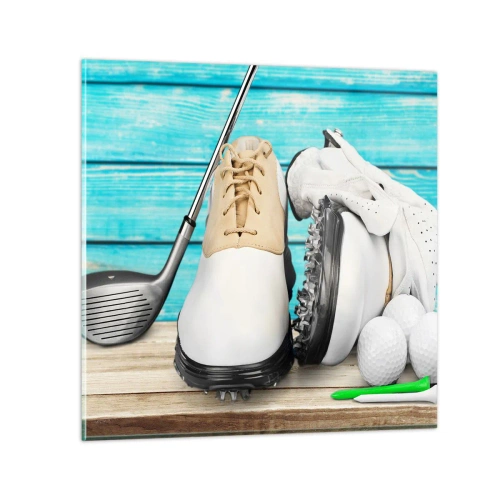 Obraz na skle - Všechno připraveno - 30x30 cm