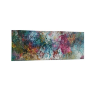 Obraz na skle - V plném rozkvětu - 140x50 cm
