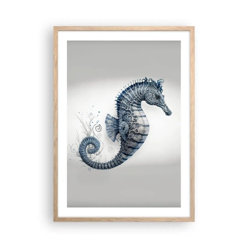 Plakát v rámu světlý dub - Jemný vtip přírody - 50x70 cm