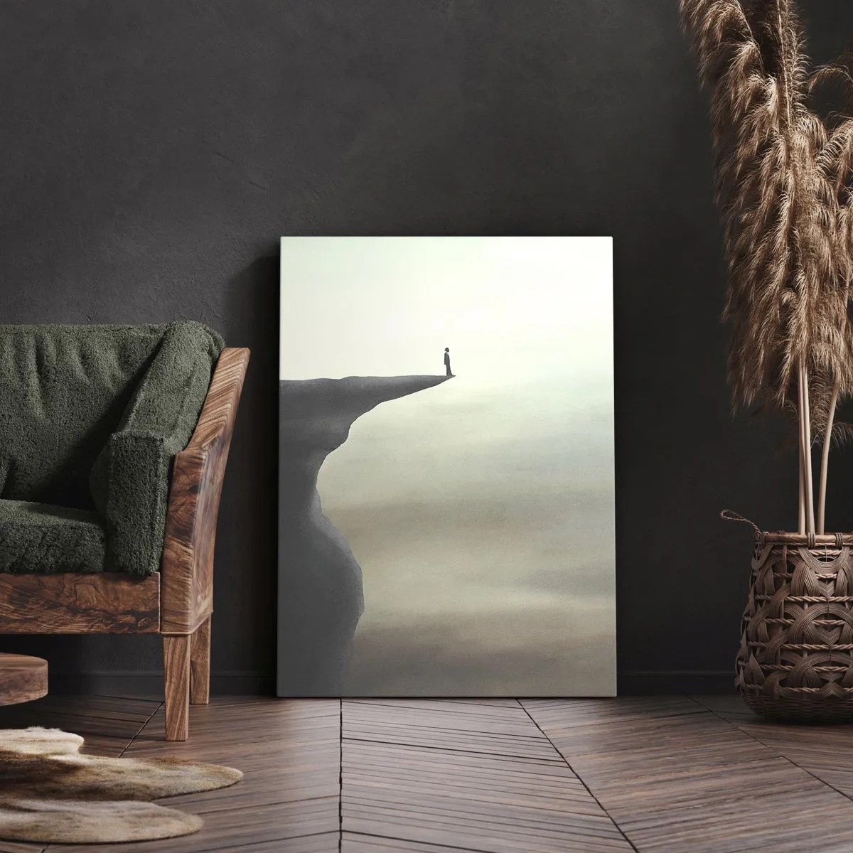 Obraz na plátně - Nahoru, samozřejmě! - 45x80 cm