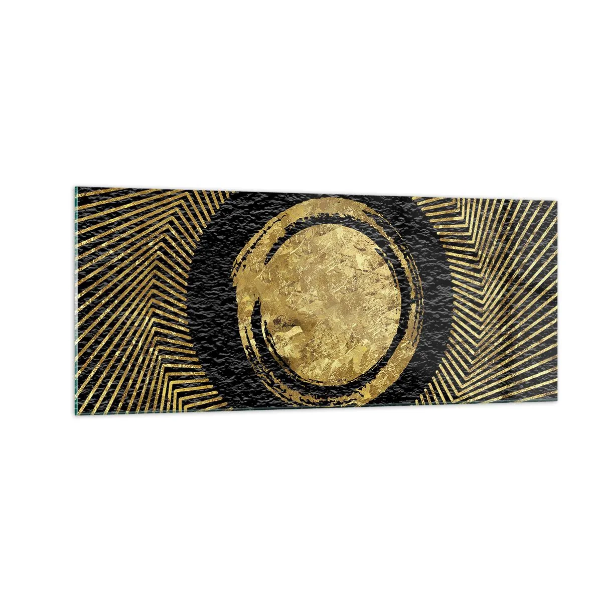 Obraz na skle - Glamour kompozice - 100x40 cm