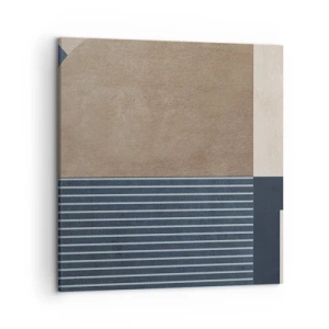 Obraz na plátně - Kompozice jednoduchosti a kulatosti - 50x50 cm