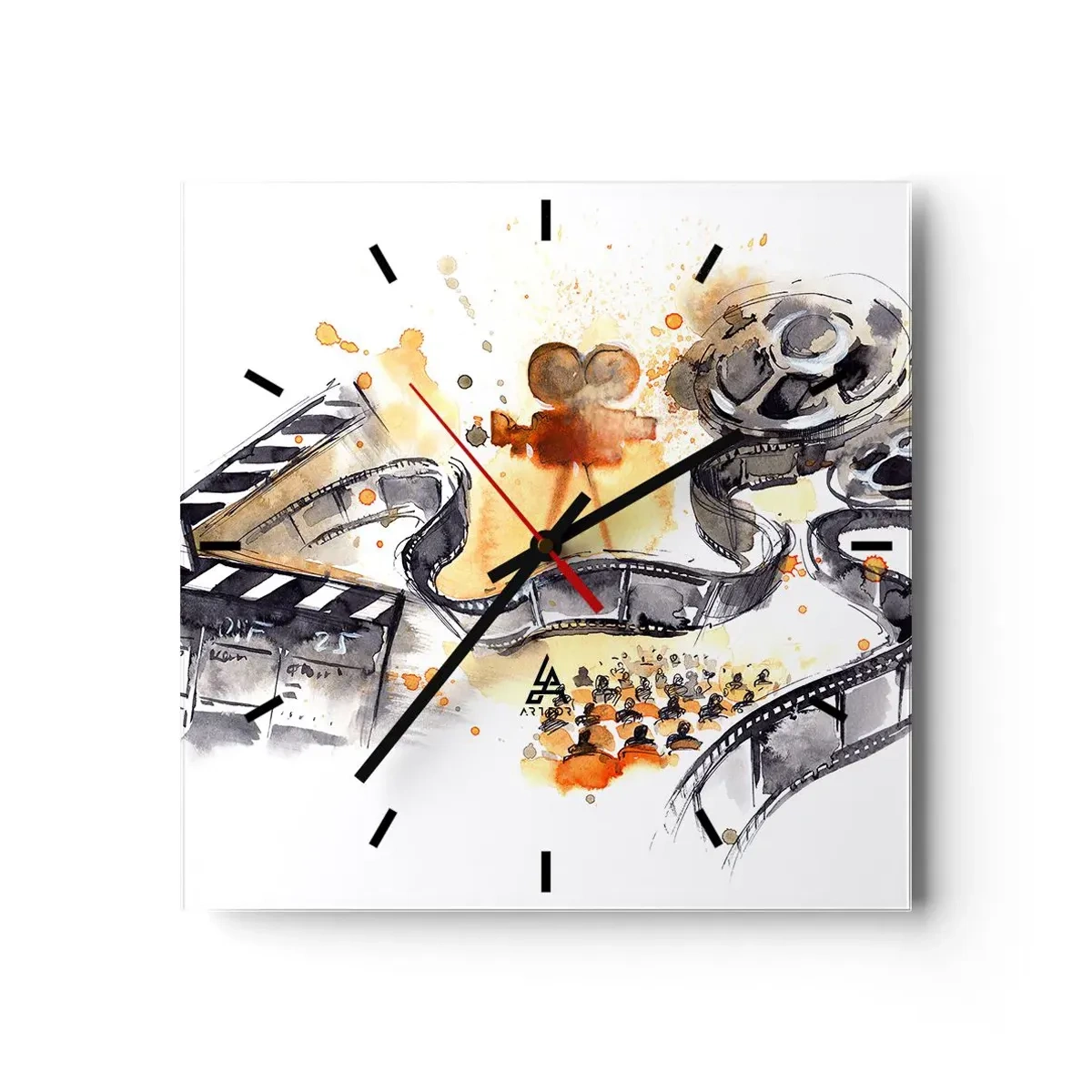 Nástěnné hodiny - V krajině snů - 40x40 cm