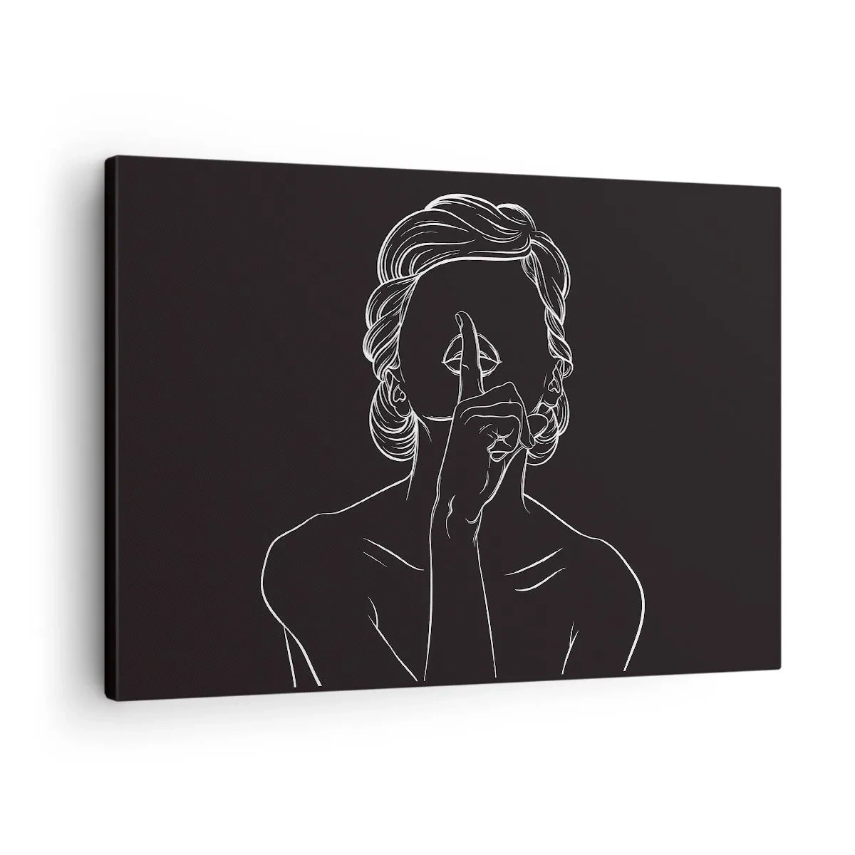 Obraz na plátně - Krása rozkvétá v tichu - 70x50 cm