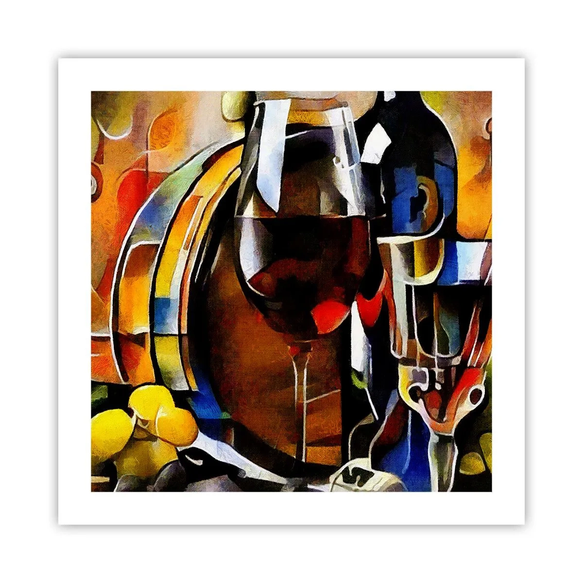 Plakát - I svět dostává barvy - 50x50 cm