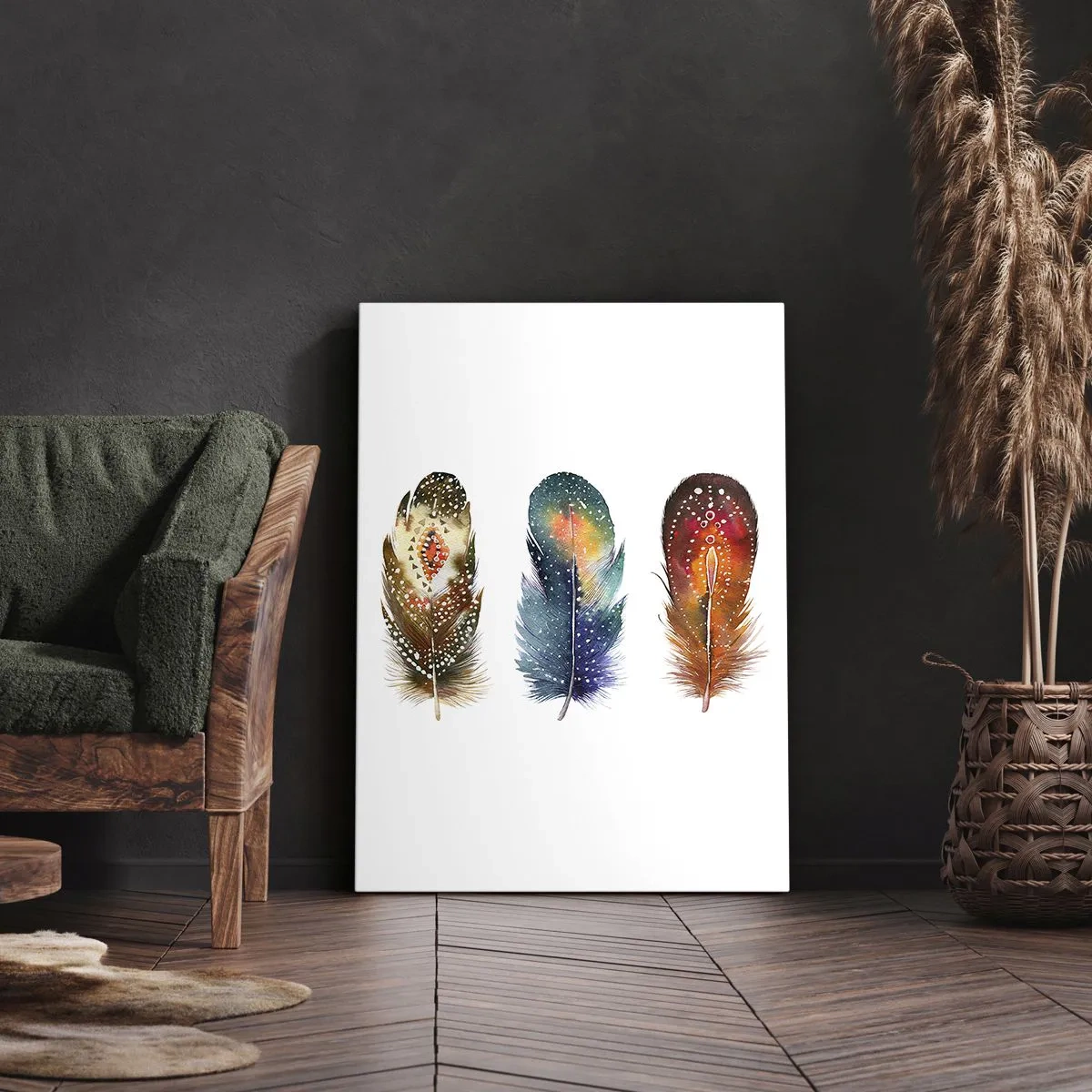 Obraz na plátně - Rituály, obřady, tajemství - 55x100 cm