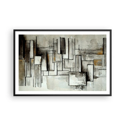 Plakát v černém rámu - Síla jednoduchosti - 91x61 cm