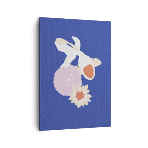 Obraz na plátně - Kompozice květů a poupat - 50x70 cm